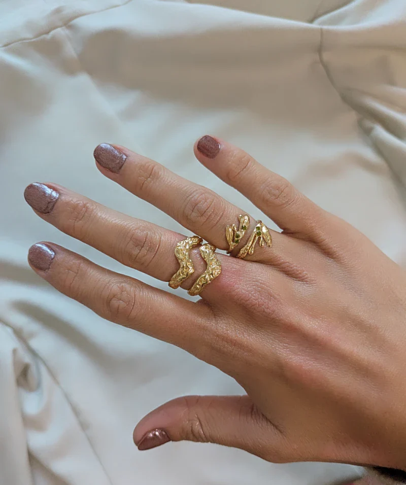 Bague feuilles d'olivier - L'olivera - Image 15