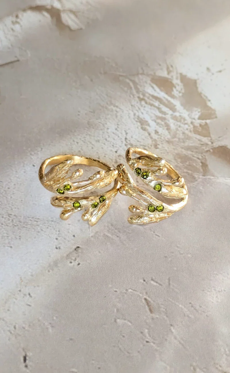 Bague feuilles d'olivier - L'olivera - Image 8