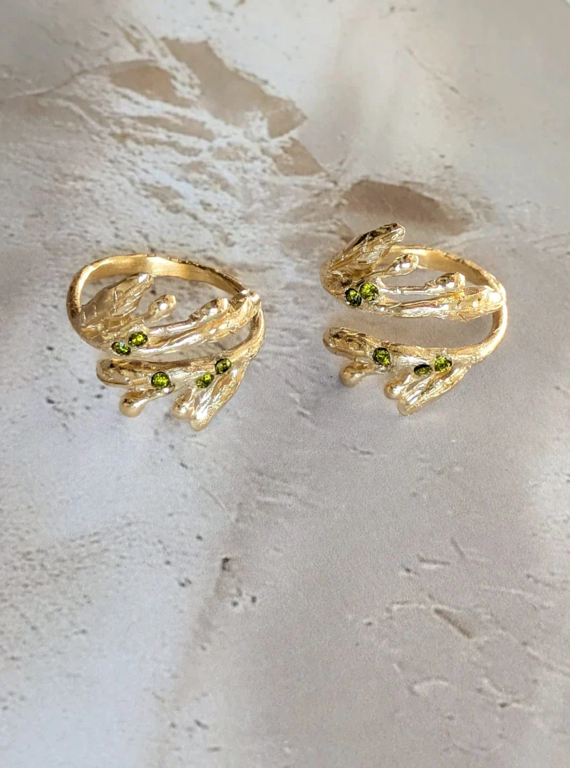 Bague feuilles d'olivier - L'olivera - Image 9
