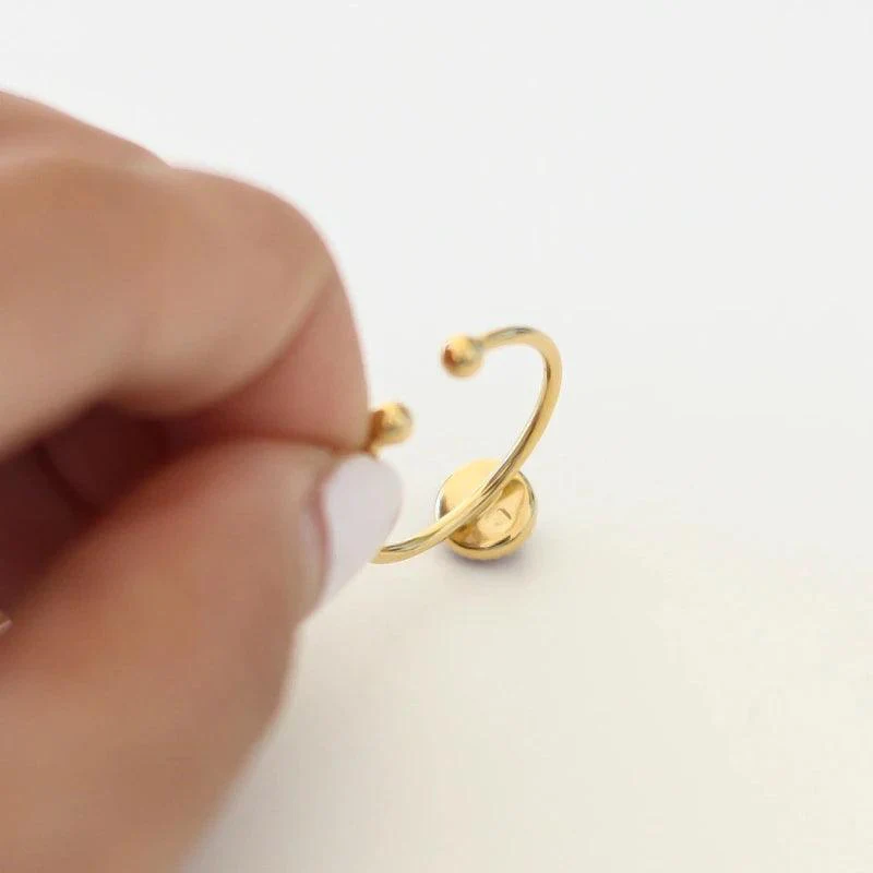 Bague petite ajustable en améthyste - Image 8