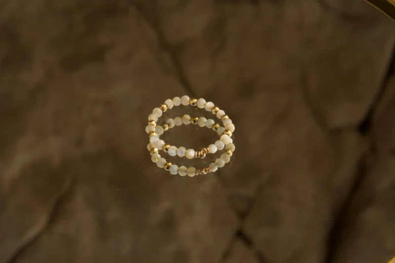 Bague en Nacre - Tiny Stones Candy - Image 2