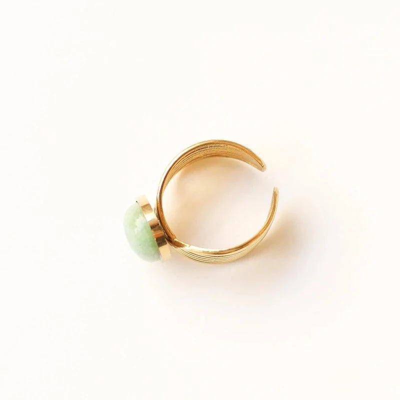 Bague vague Aventurine - Image 4