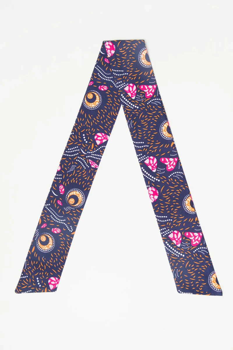 Bandeau pour cheveux en coton bio - Jungle Love - Image 2