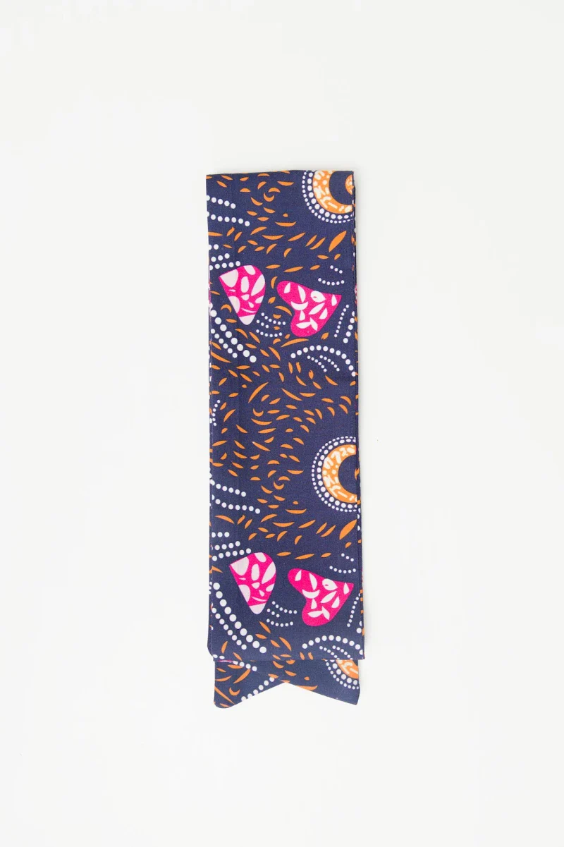 Bandeau pour cheveux en coton bio - Jungle Love - Image 3