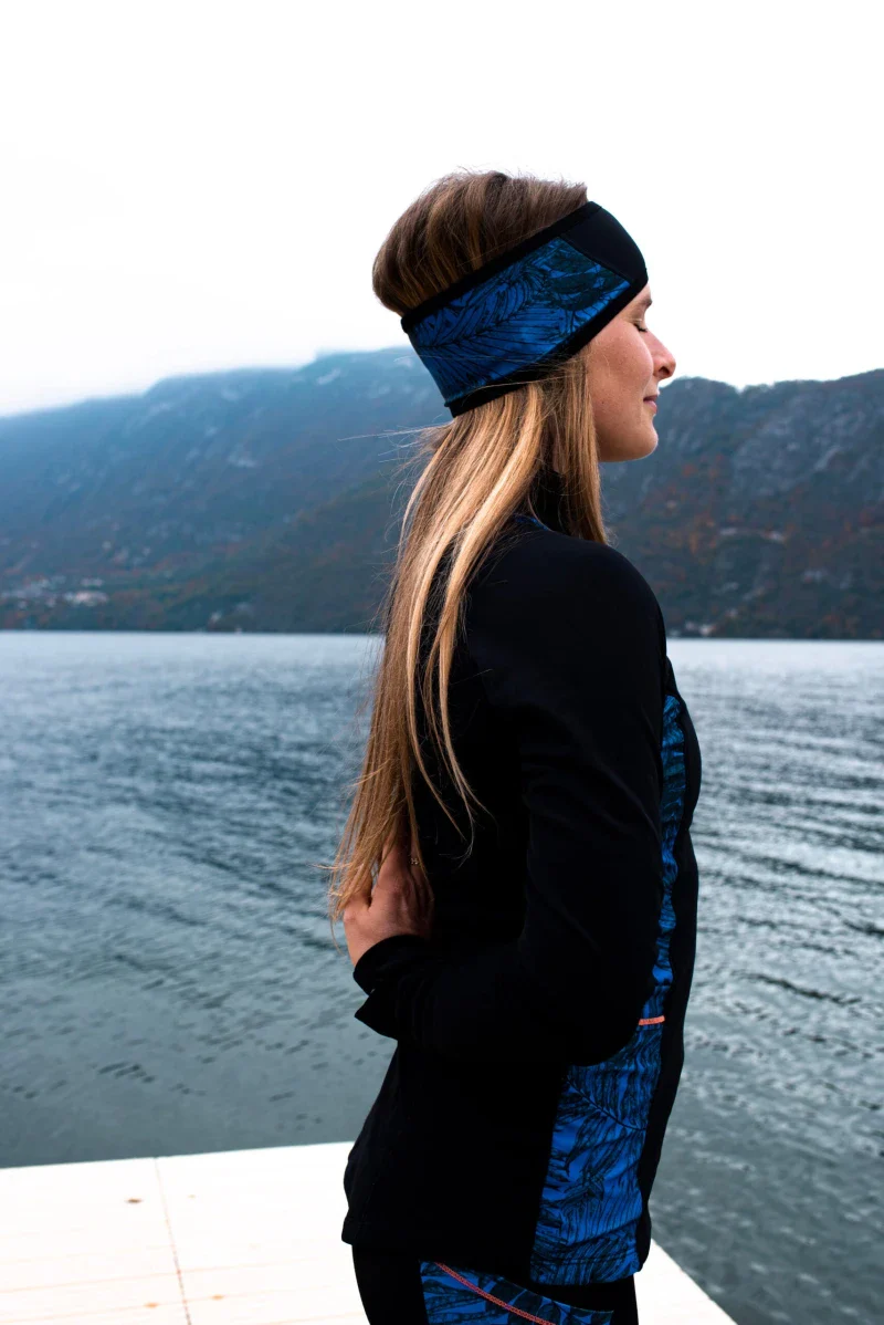 Bandeau sport femme hiver "L'Intrépide" - Image 3