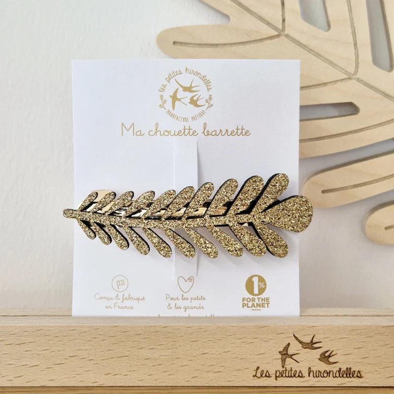 Barrette clip - Branche de pin - Image 8