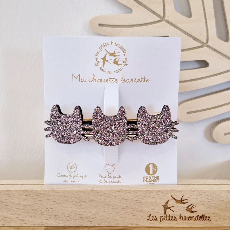Barrette clip - Chats - Image 8