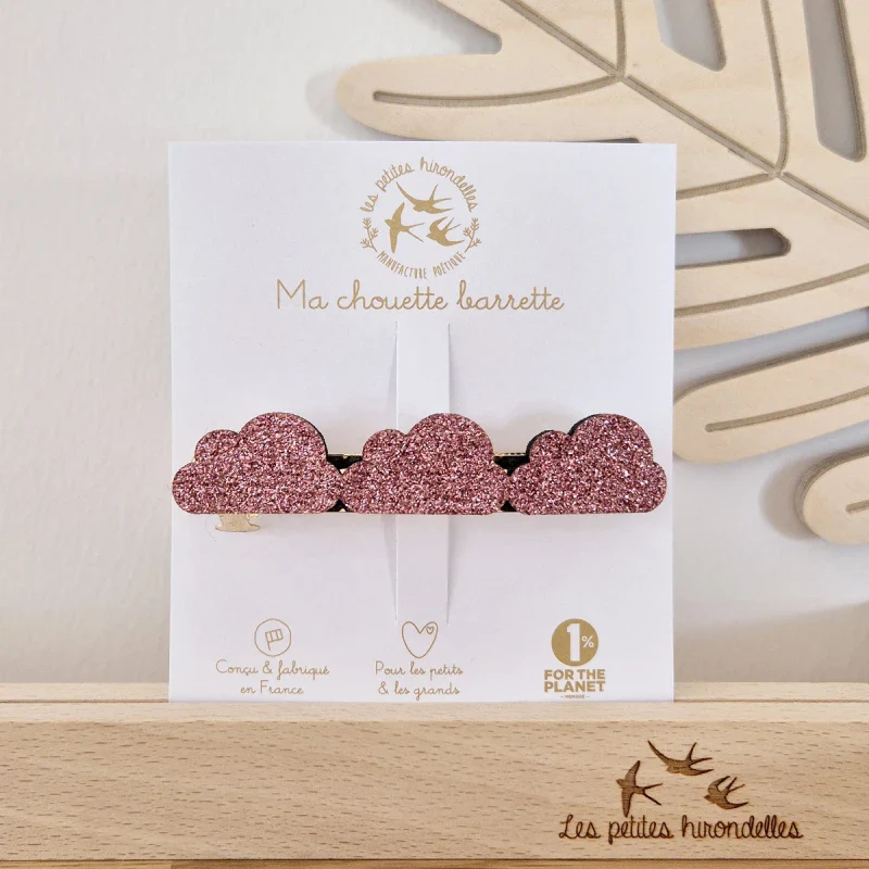 Barrette clip - Nuages - Image 5
