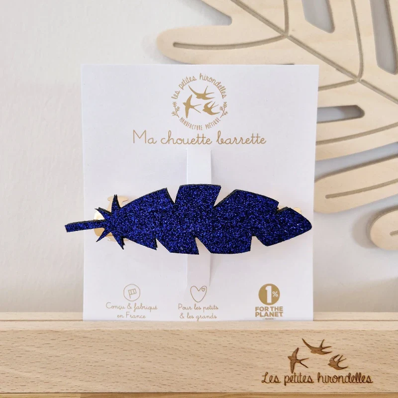 Barrette clip - Plume - Image 10