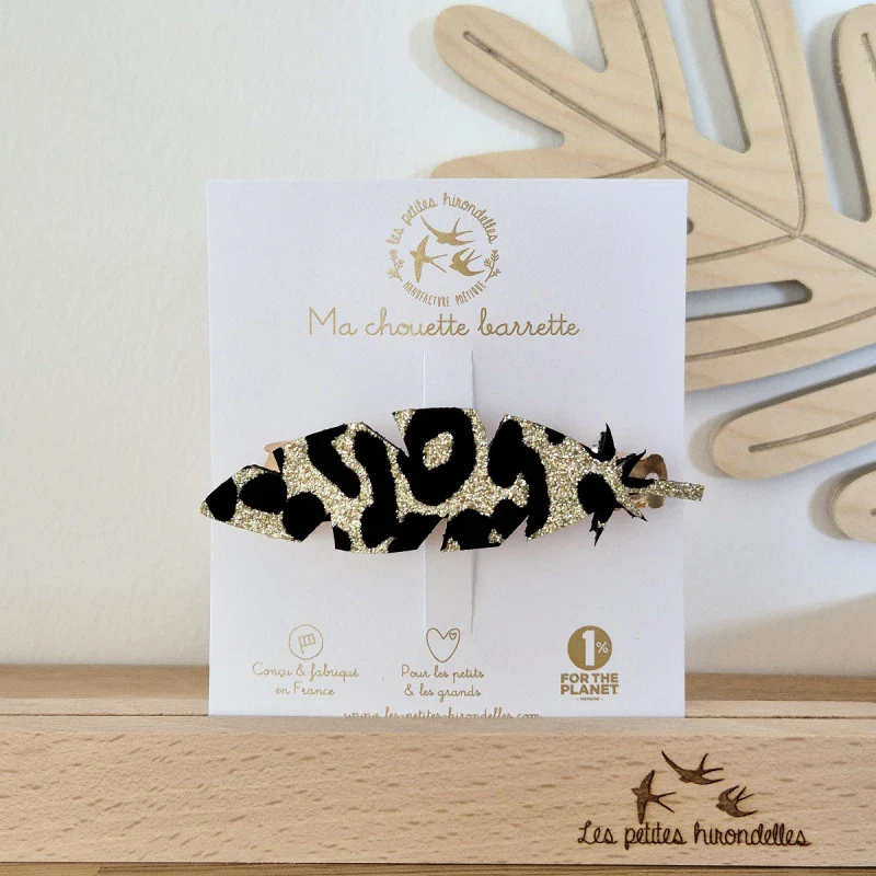 Barrette clip - Plume - Image 5