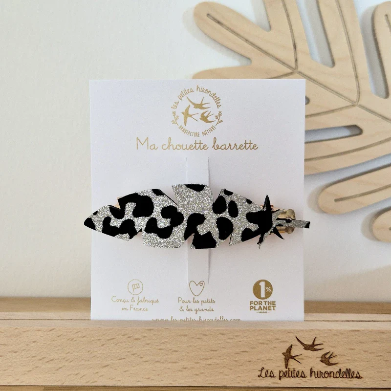 Barrette clip - Plume - Image 6