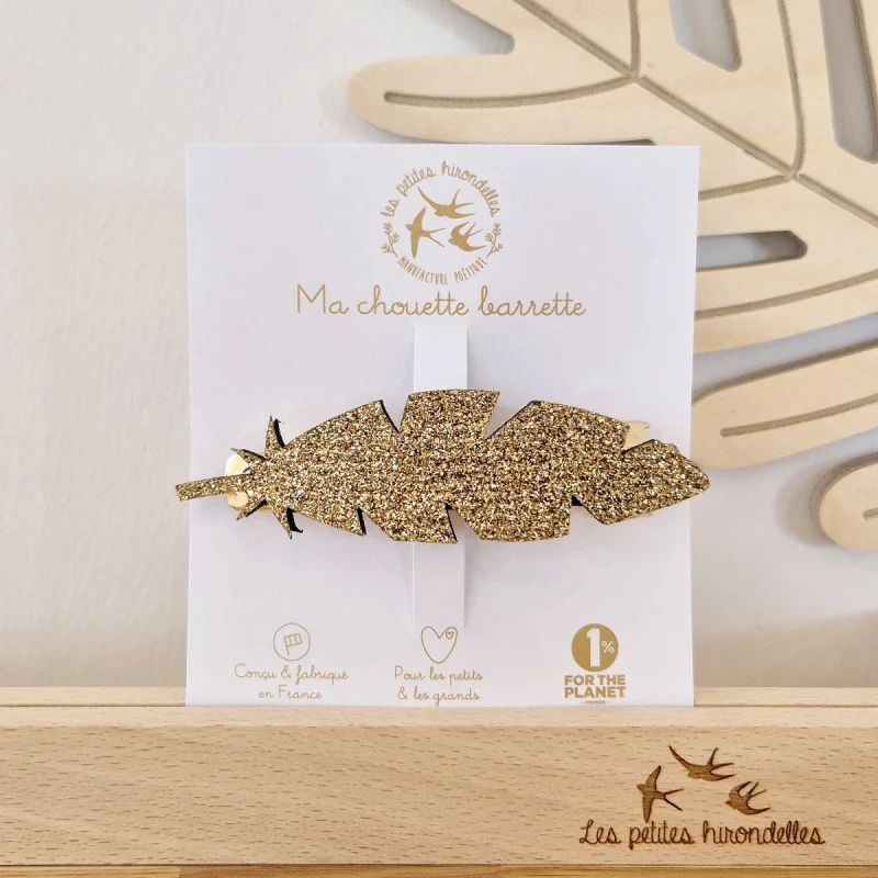 Barrette clip - Plume - Image 9