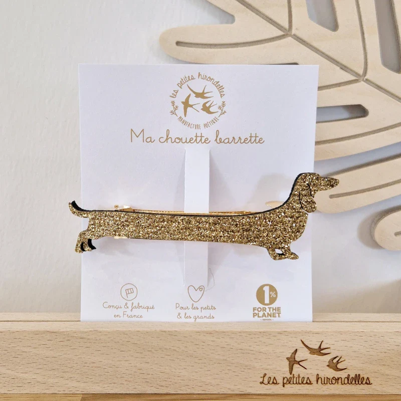 Barrette clip - Teckel - Image 10