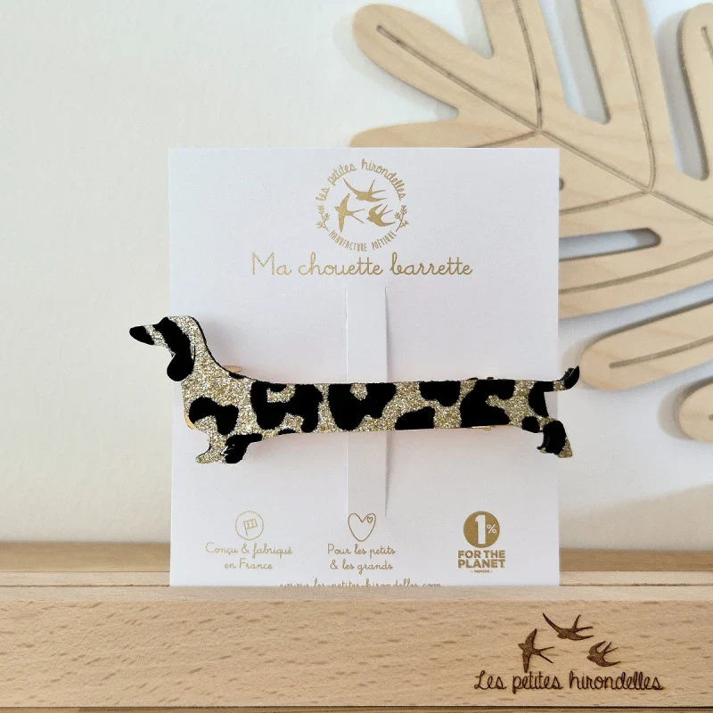 Barrette clip - Teckel - Image 5