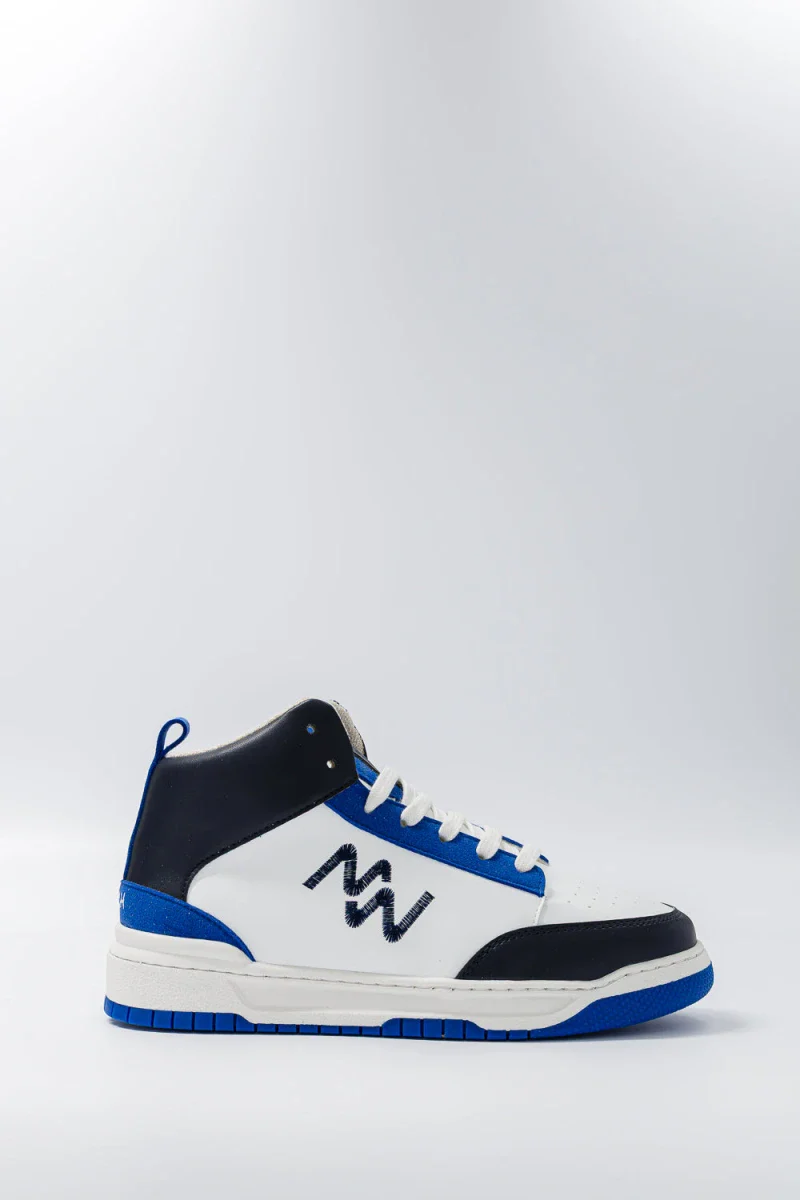 Basket montante vegan - French Touch Blue Spirit - Image 5