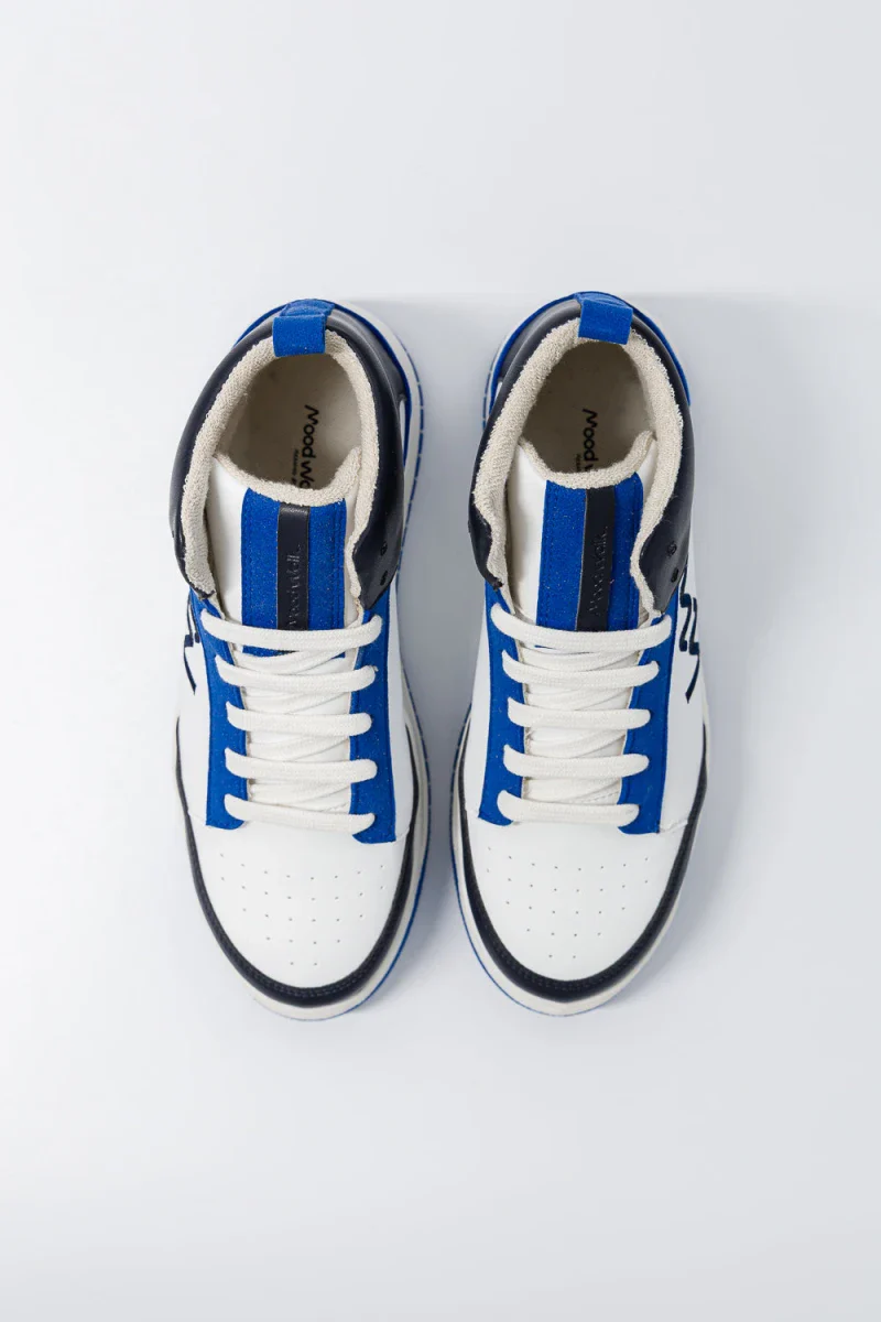 Basket montante vegan - French Touch Blue Spirit - Image 6