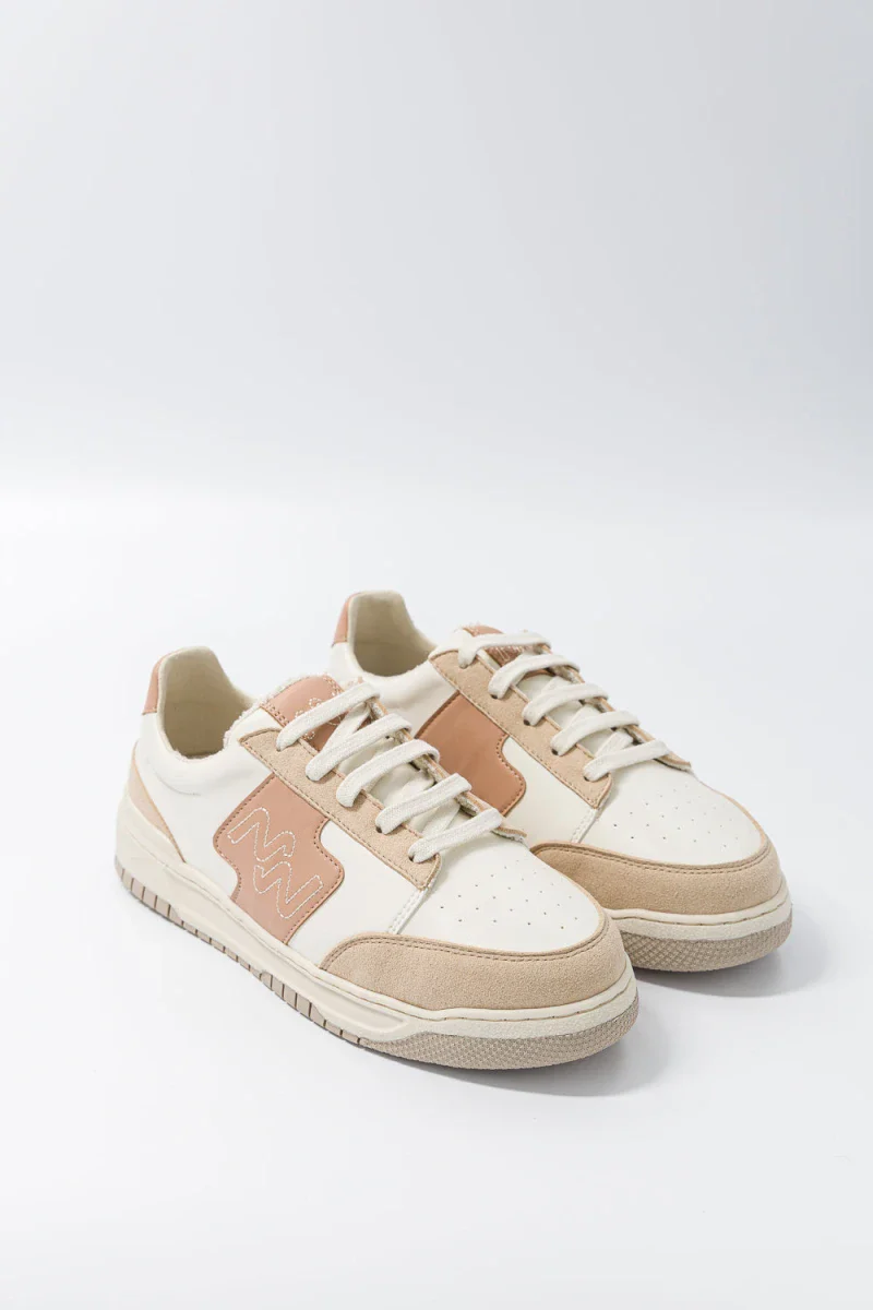 Basket vegan beige et blanche - Dream Big Cafe Latte - Image 6