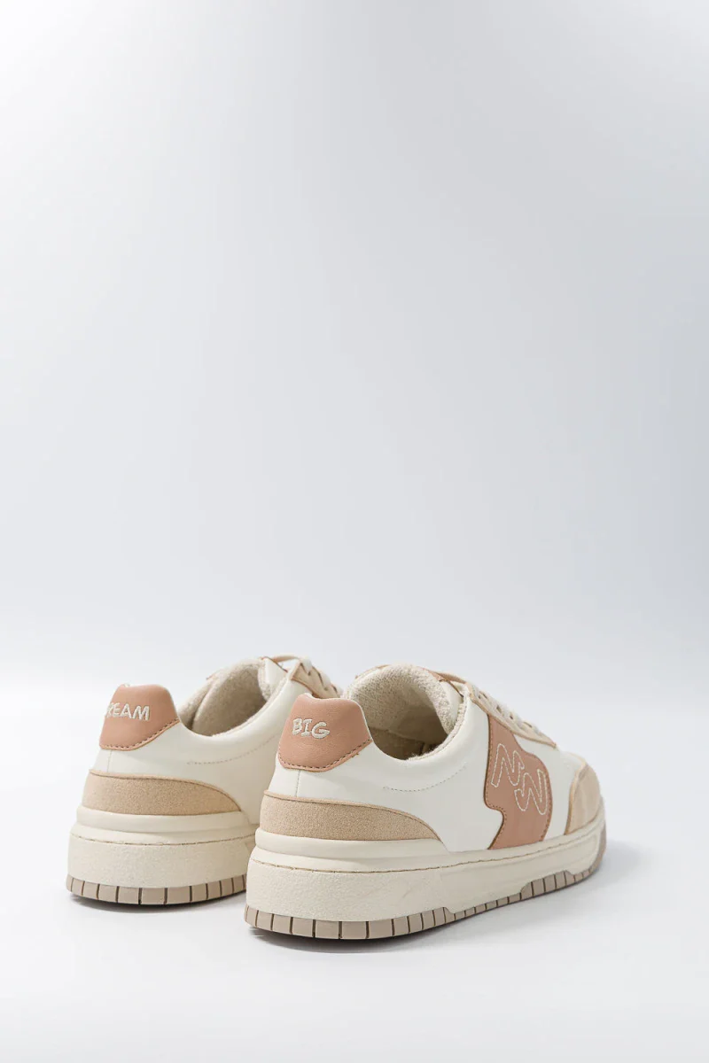 Basket vegan beige et blanche - Dream Big Cafe Latte - Image 8