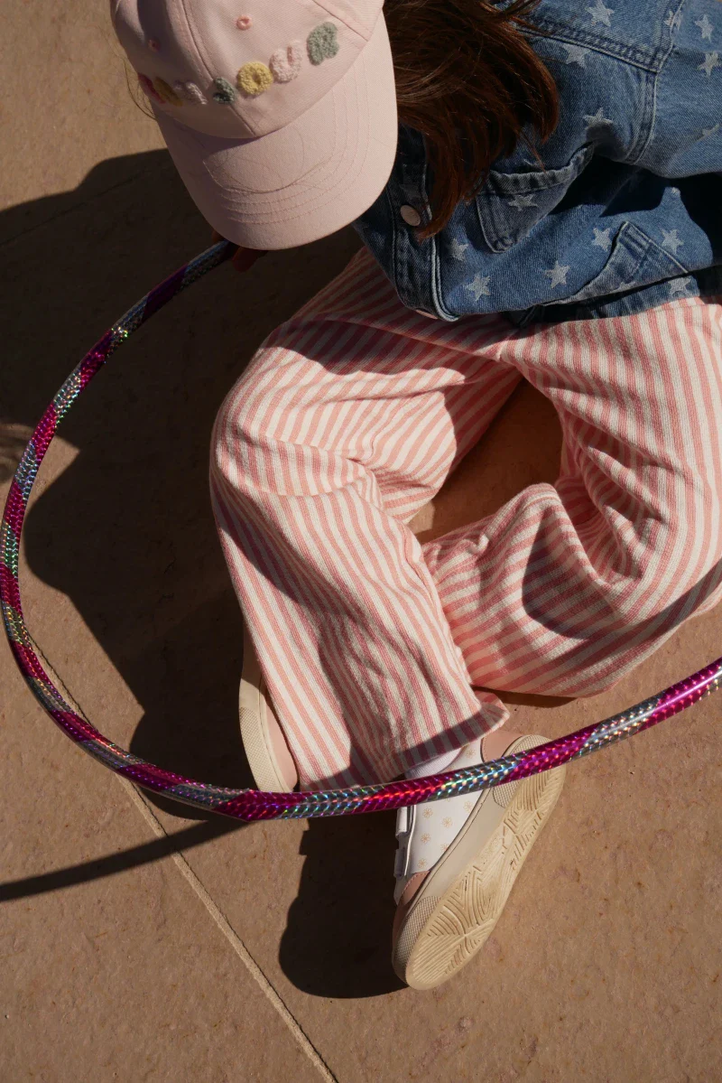 Basket véganes pour enfant - Pistache - Image 4