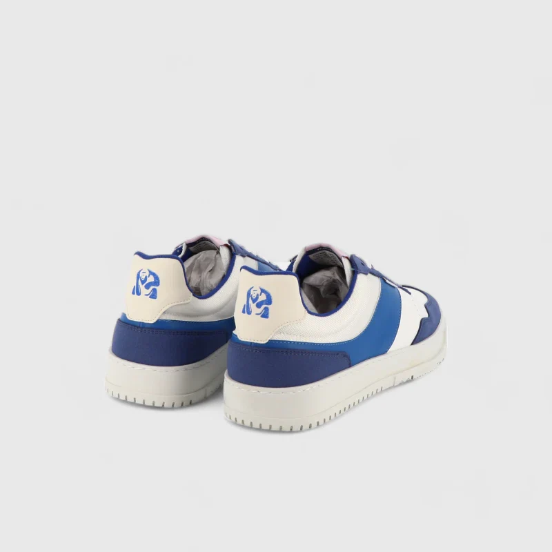 Baskets bleu cobalt unisexes végane - Kiboko - Image 5
