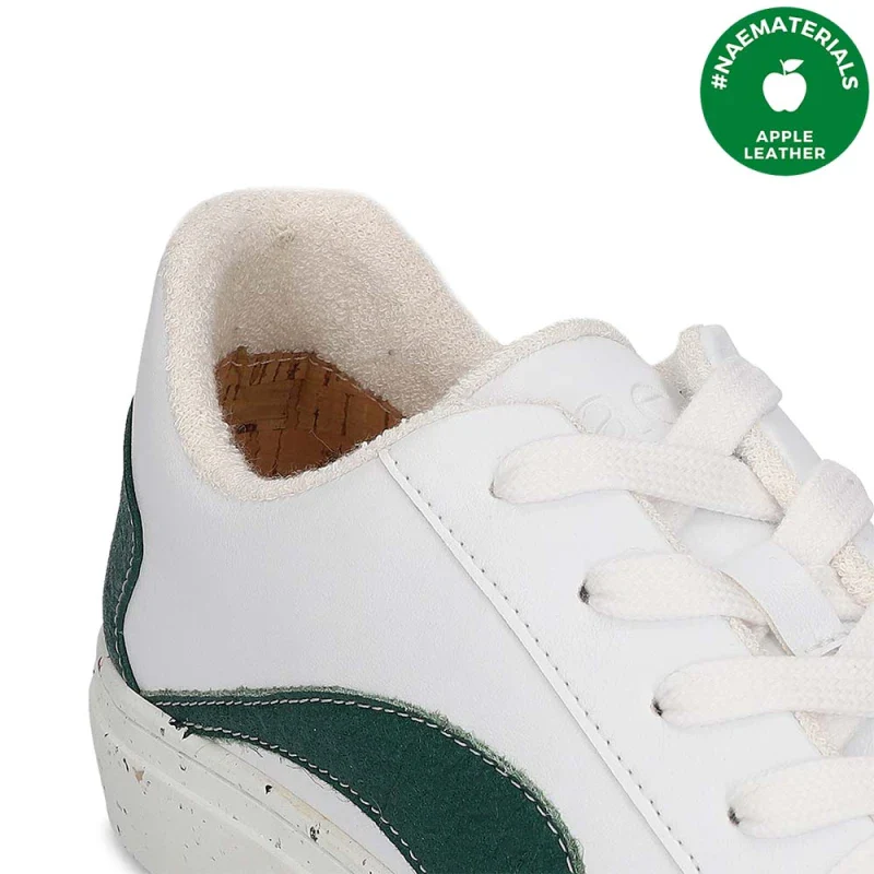 Baskets en cuir de pomme et Piñatex vert - Berlin - Image 4