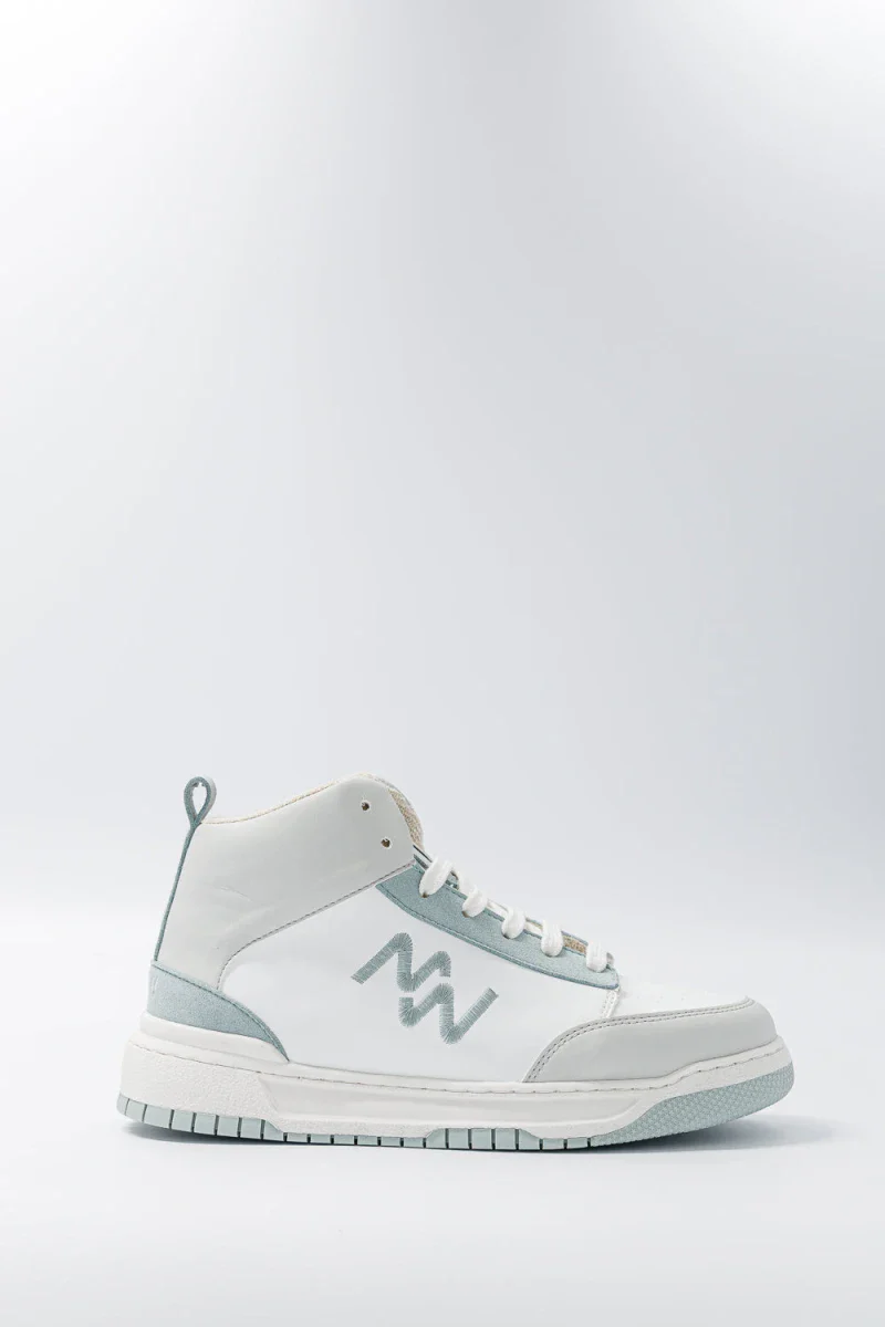 Basket montante vegan - French Touch Ice Blue - Image 6