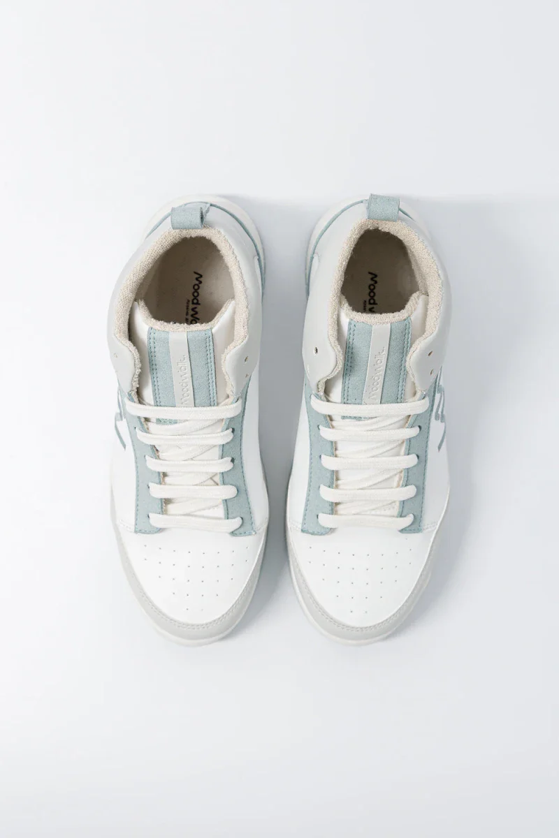 Basket montante vegan - French Touch Ice Blue - Image 7