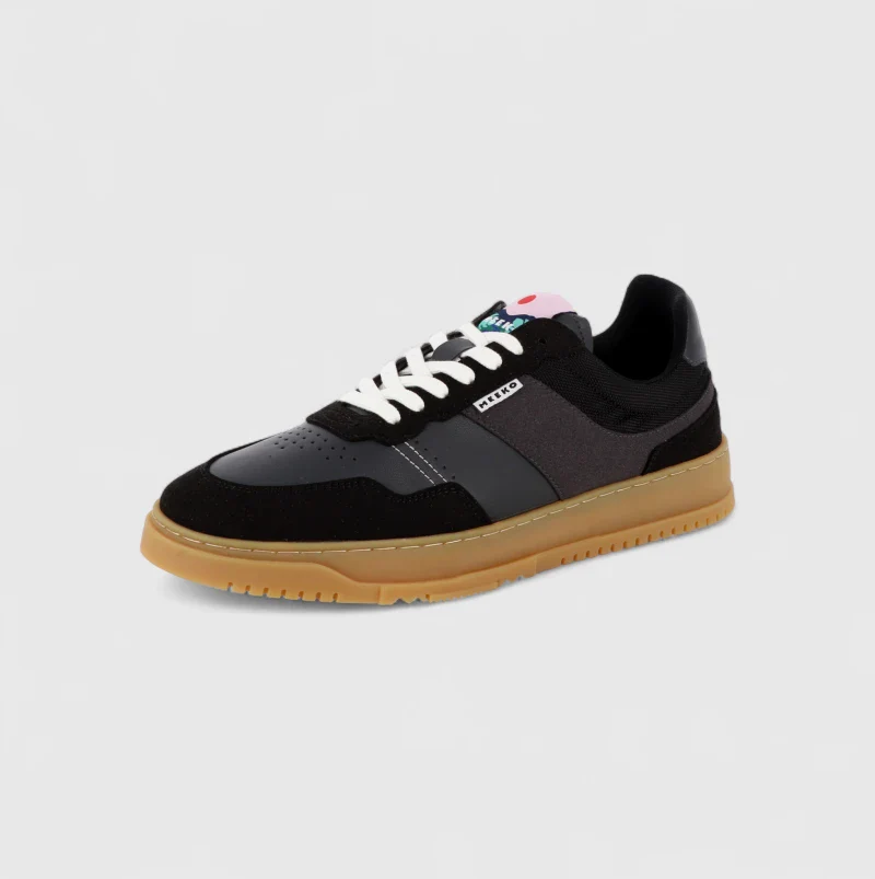 Baskets noires unisexes véganes en toile de cordura - Kiboko - Image 5