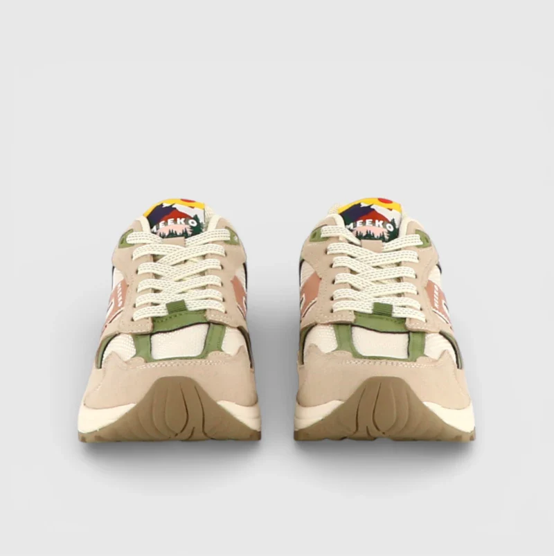 Baskets  unisexes olive -  CAPRA - Image 7