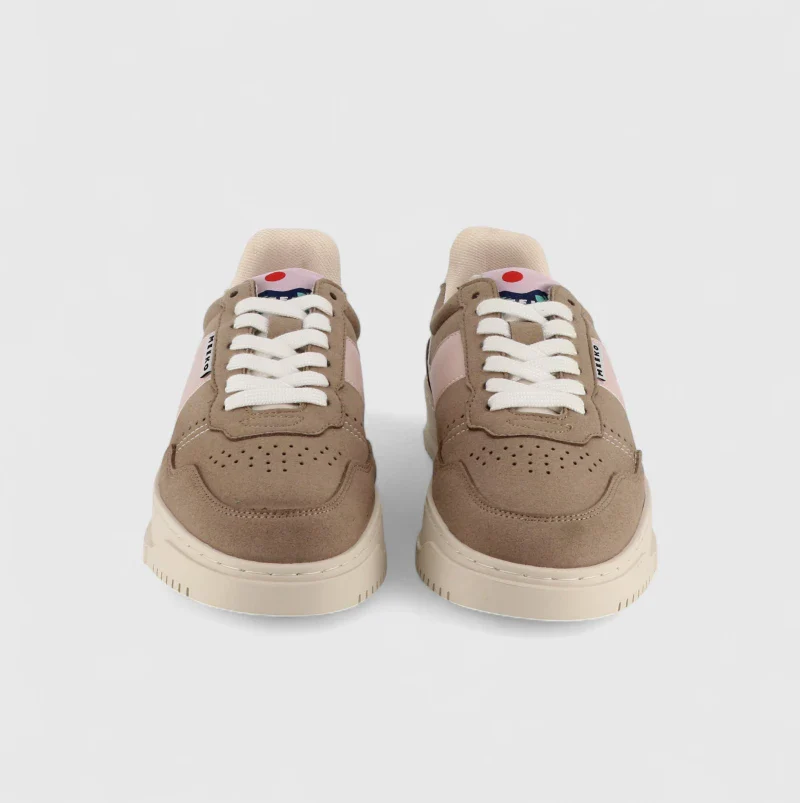 Baskets taupe unisexes véganes en toile de Cordura - Kiboko - Image 3