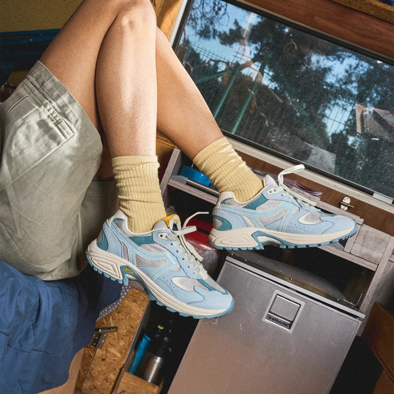 Baskets unisexes LIGHT BLUE - CAPRA - Image 9