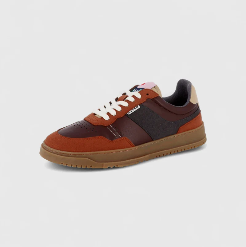 Baskets unisexes véganes en toile de Cordura marron - Kiboko - Image 5