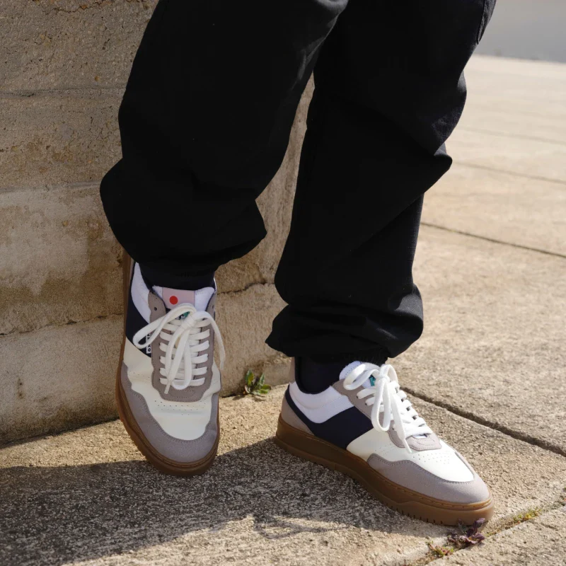 Baskets unisexes véganes en toile de Cordura - Kiboko Navy - Image 10