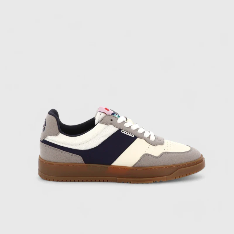 Baskets unisexes véganes en toile de Cordura - Kiboko Navy - Image 3