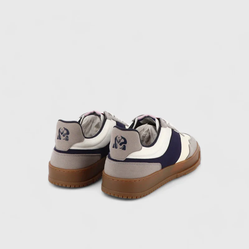 Baskets unisexes véganes en toile de Cordura - Kiboko Navy - Image 5