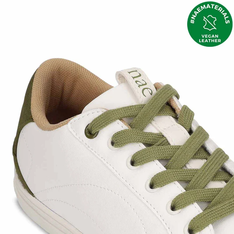 Baskets Vegan, en microfibre recyclée vert - KOMO - Image 4