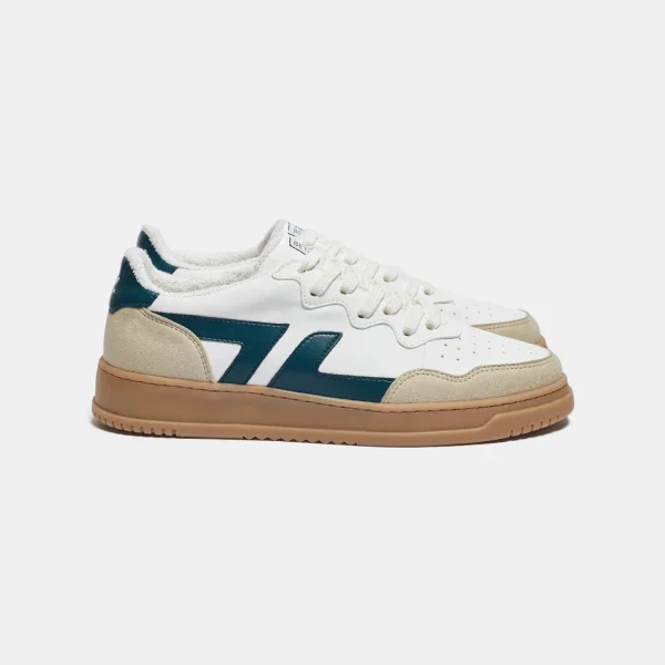 Baskets véganes blanches et vert foncée - Bêta B2 - Image 10