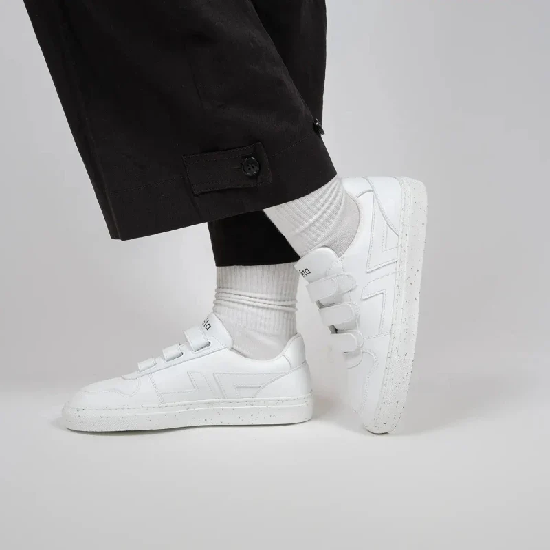 Baskets véganes blanches - Velcro - Image 15