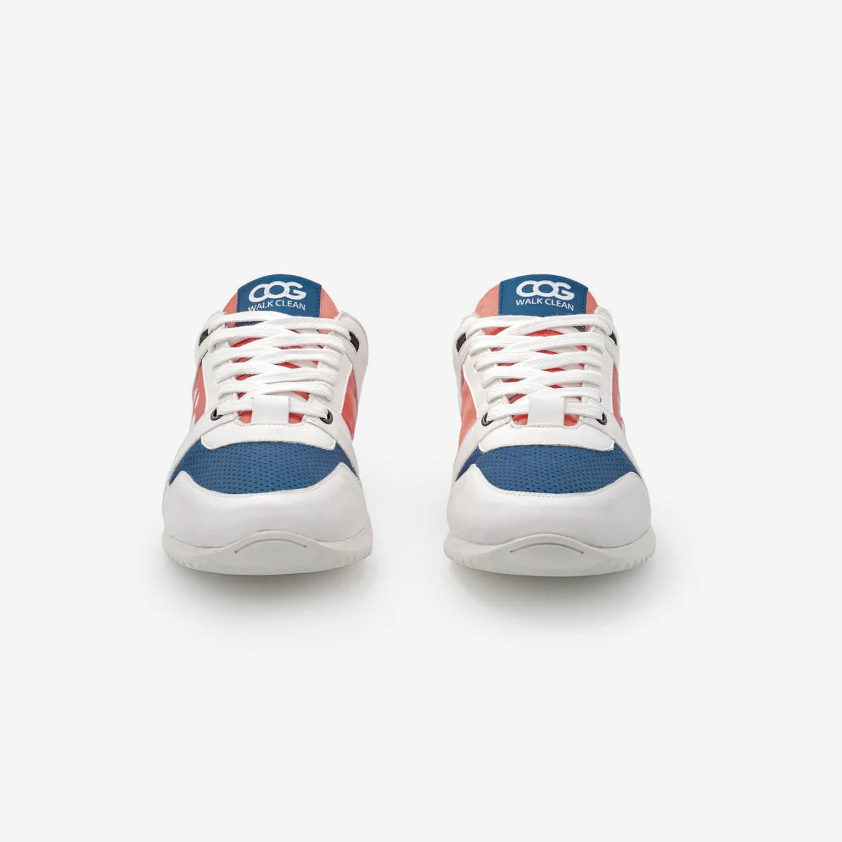 Baskets véganes pour femmes Corail / Bleu Raven - Image 8