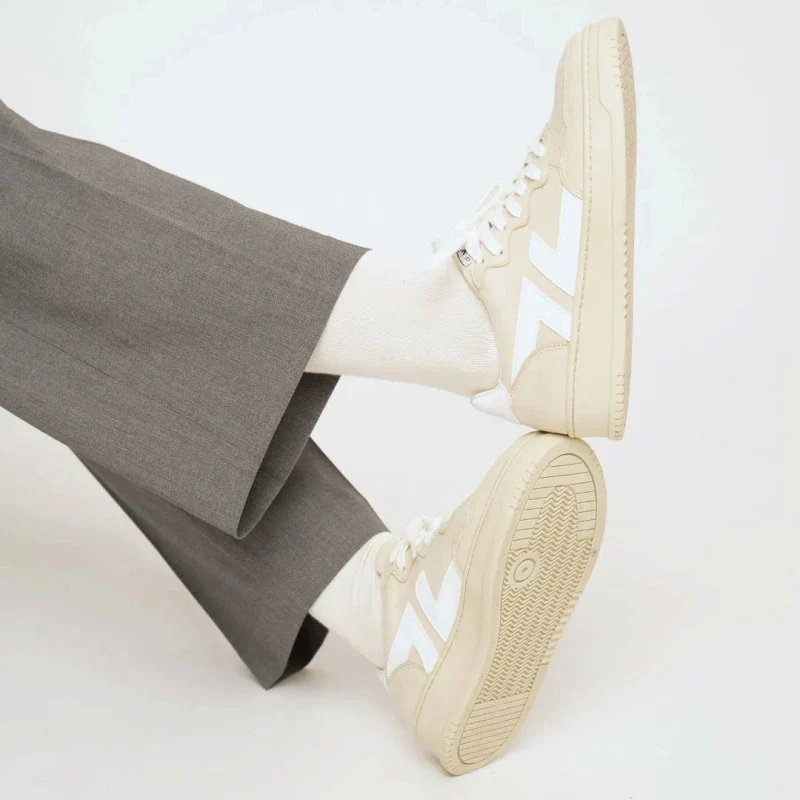 Baskets véganes suède beige - Bêta B3 - Image 12