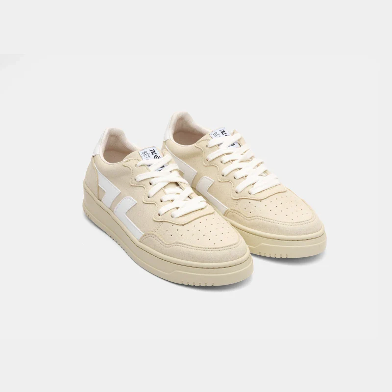 Baskets véganes suède beige - Bêta B3 - Image 3