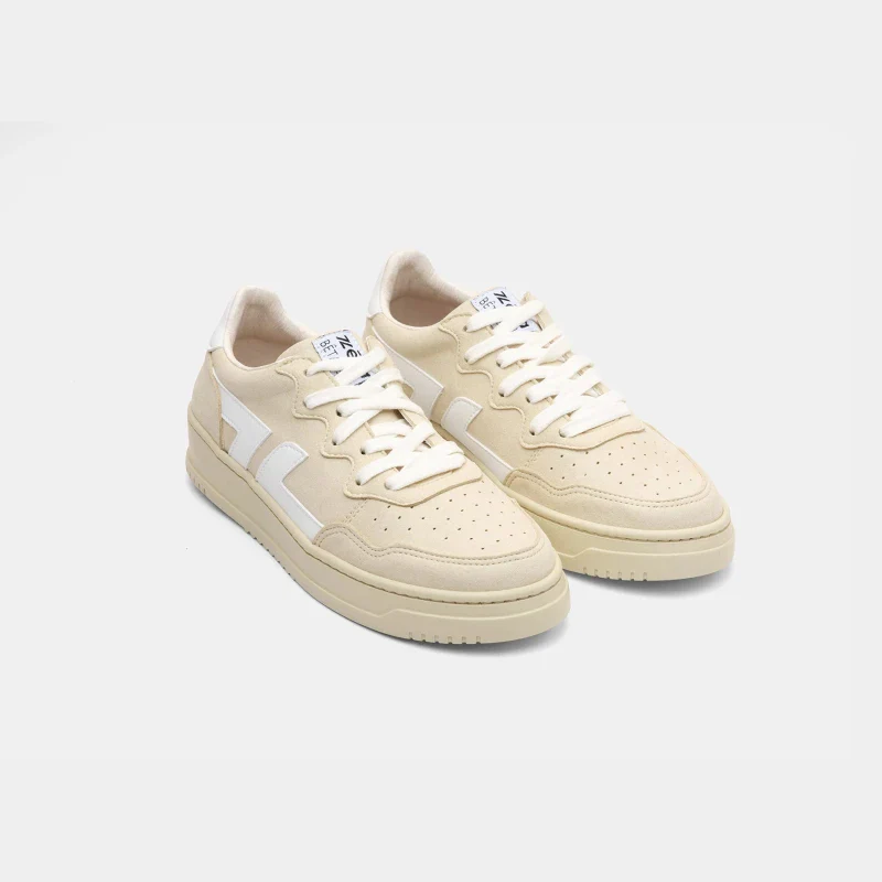 Baskets véganes suède beige - Bêta B3 - Image 8