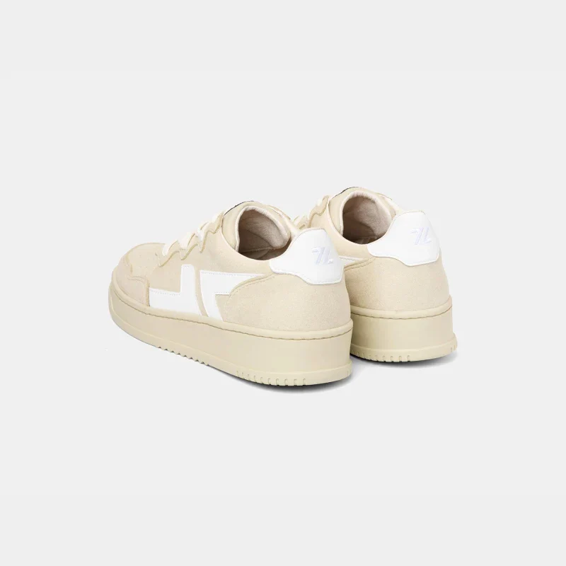 Baskets véganes suède beige - Bêta B3 - Image 9