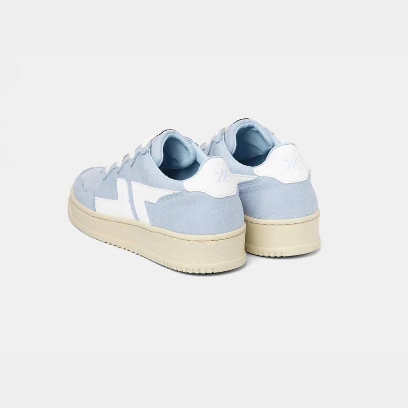 Baskets véganes suède bleu clair - Bêta B3 - Image 9