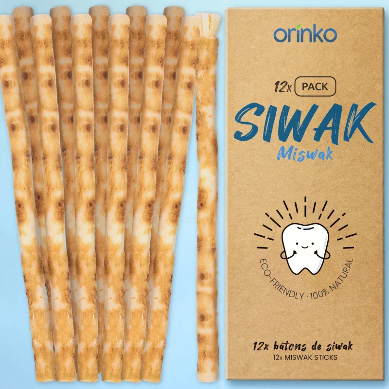 Bâtons de Siwak (Miswak) X12 - Brosse à Dents 100% Naturelle - Image 9
