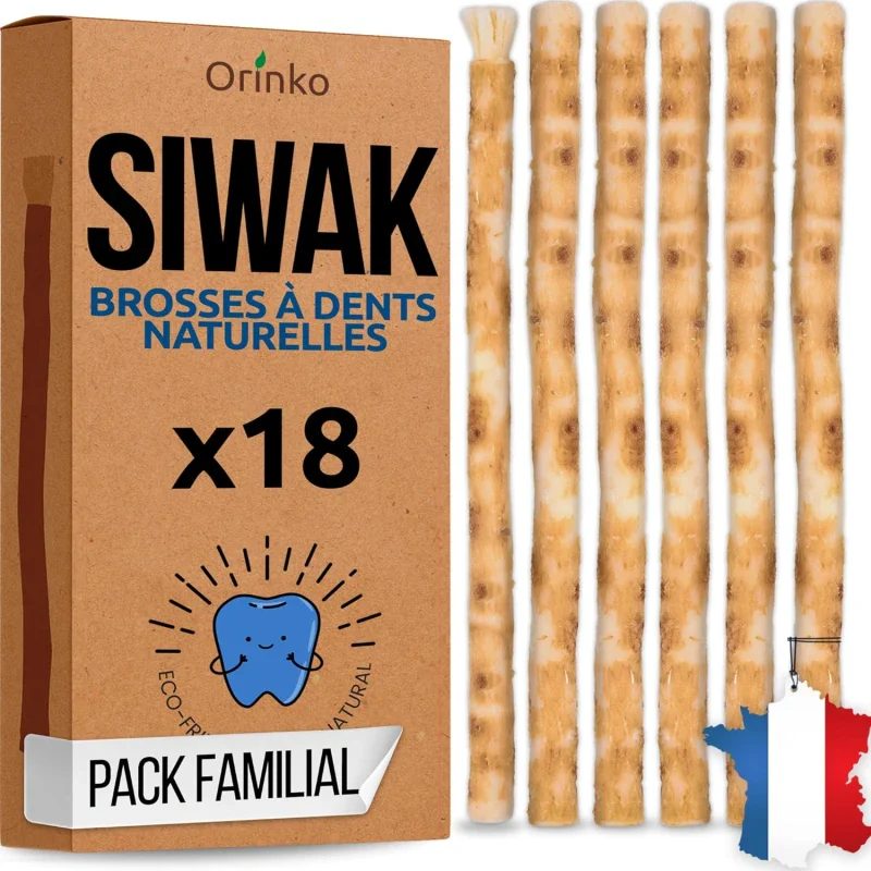 Bâtons de Siwak (Miswak) X18 - Brosse à Dents 100% Naturelle - Image 9