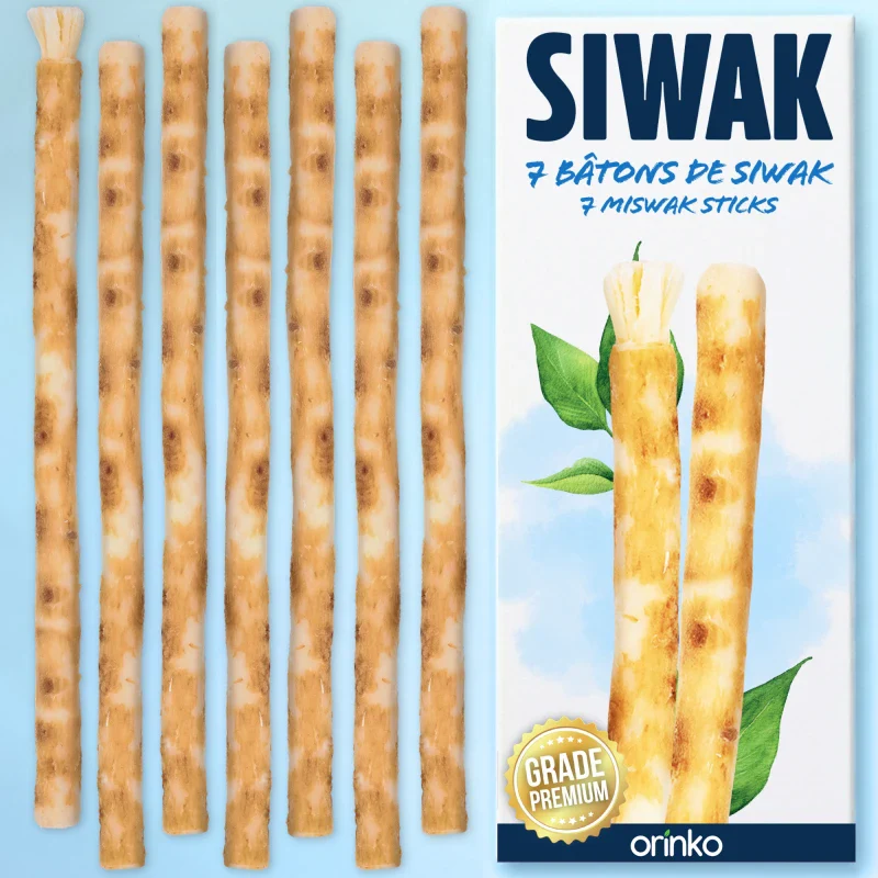 Bâtons de Siwak (Miswak) x7 – Brosse à Dents 100% Naturelle - Image 8