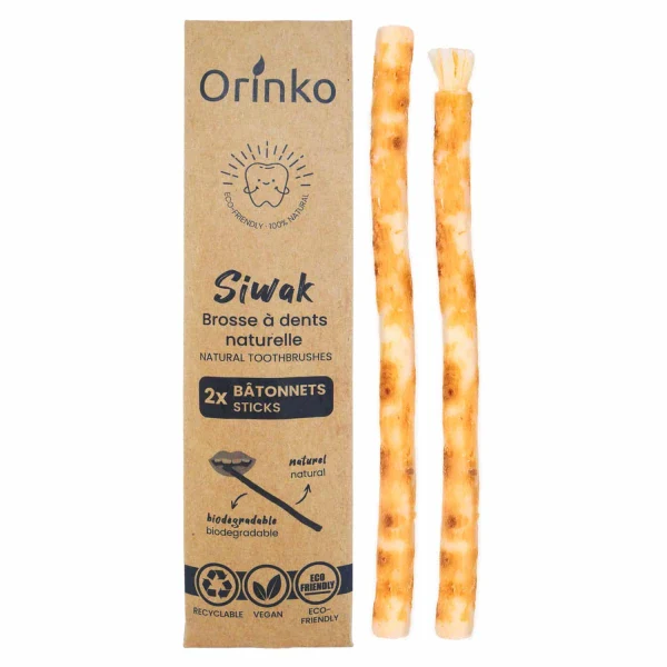 Bâtons de Siwak x2 - Brosse à dents 100% naturelle - Image 2