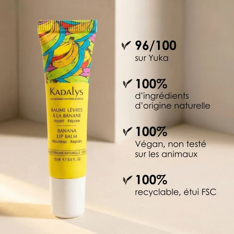 Baume à lèvres à la Banane 15ml - Édition limitée - Image 13