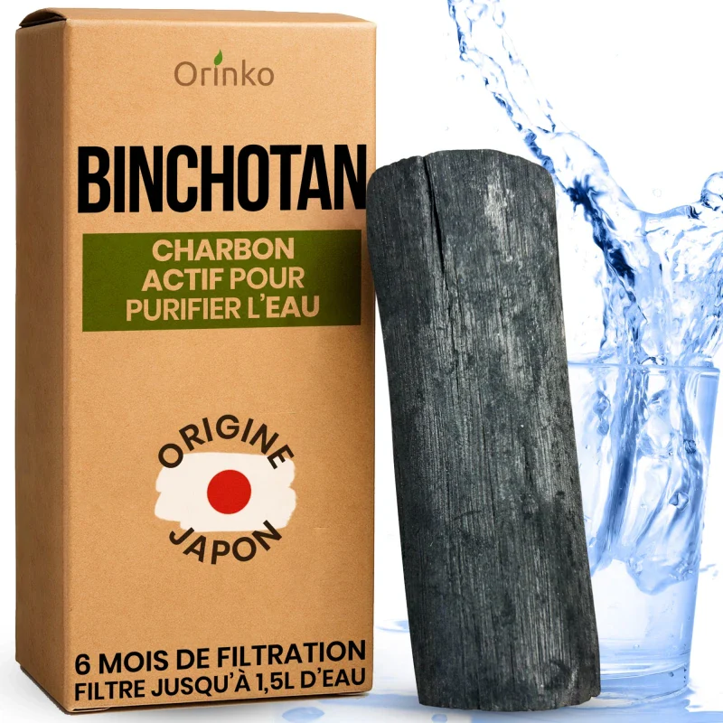 Boîte de charbon actif Binchotan Japonais de Kishu - Région de Wakayama - Image 9